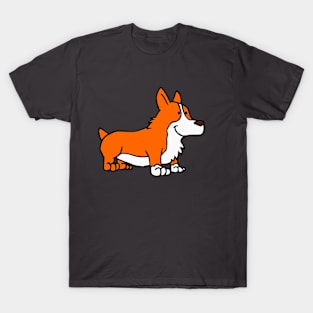 Cute Corgi Cartoon T-Shirt